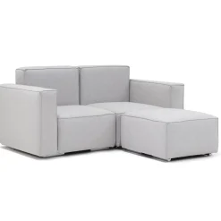 Combinação de 2 Módulos + Puff - Sofá Modular Young