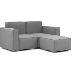 Combinação de 2 Módulos + Puff - Sofá Modular Young