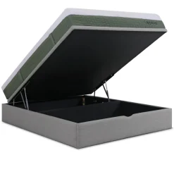 Pack Sommier de Tampo Elevatório Kenya + Colchão Kappiton Premier Hybrid