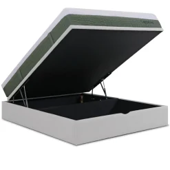Pack Sommier de Tampo Elevatório Kenya + Colchão Kappiton Premier Hybrid