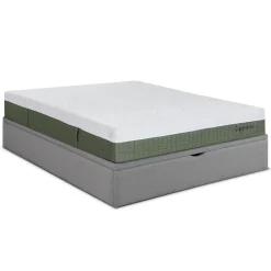 Pack Sommier de Tampo Elevatório Kenya + Colchão Kappiton Premier Hybrid