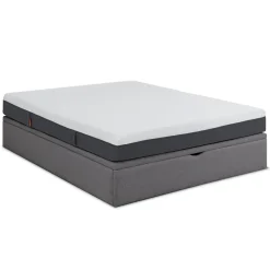 Pack Sommier de Tampo Elevatório + Colchão Emma Original Hybrid